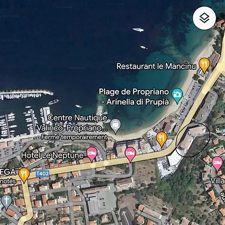 Superbe T3 Front De Au Centre De Apartamento Propriano (Corsica)